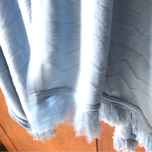 Alexia Light Blue Poncho/Cape- Size M/L - Picture 9 of 12